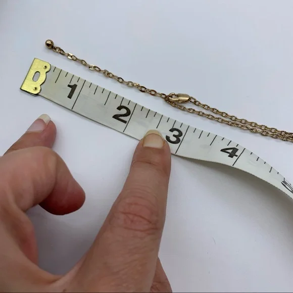 Hand Made Long Green Beaded Stone Tassel Necklace in Gold - Picture 9 of 9